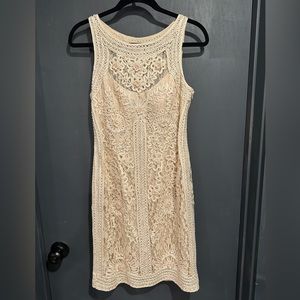 Sue Wong Champagne Cocktail Dress